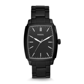 Watch strap Fossil BQ2300 Stainless steel Black 20mm